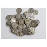 63 Mercury Silver Dimes