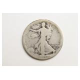 1916-D Standing Liberty Half Dollar