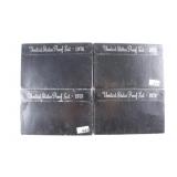 Four Proof Sets. 1976, 77, 78, & 79