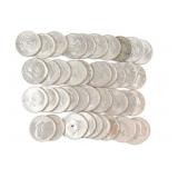 40 Kennedy Half Dollars. Post 1970