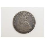 1855-O Seated Liberty Half Dollar with Arrows