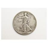 1938-D Standing Liberty Half Dollar