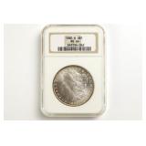 1885-O Morgan Dollar. NGC MS-64