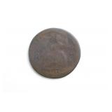 1724 George I  Copper Half Penny