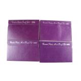 Four Proof Sets 1984, 88, 89, 92