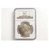 1921- S Morgan Dollar. NGC MS-63