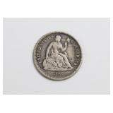 1861 Half Dime
