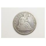 1858 Seated Liberty Half Dollar