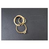 Scrap Gold Rings. Approx 3.5g 14K