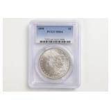 1898 Morgan Dollar. PCGS MS-64