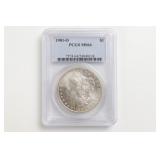1901-O Morgan Dollar. PCGS MS-64