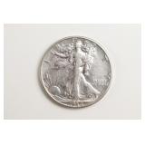 1938-D Standing Liberty Half Dollar