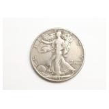 1938-D Standing Liberty Half Dollar