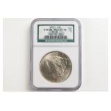 1922 Peace Dollar. NGC MS-63 Binion Collection