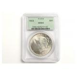 1923 Peace Dollar. PCGS MS-64