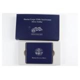 230th Anniverary Marin Corps Silver Dollar