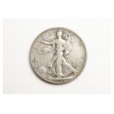 1938-D Standing Liberty Half Dollar