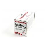 100 Rounds 38 Special by Winchester