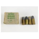 16 Rounds British .455 Webley. WW2
