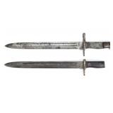 Pair of M1892 Krag Bayonets, 1895 & 1897