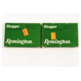 (2) Boxes 16ga Slugs. Remington