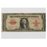 Series 1923 $1.00 Large Sized Red Seal Note