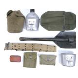 Lot of WW2 Field Gear