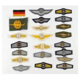 Vintage West German Aviation Patches - NOS