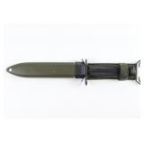 US M4 Bayonet in US M8 A1 Scabbard