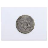 1851 Three Cent Silver