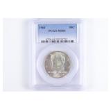 1964 Lennedy Half Dollar. PCGS MS64