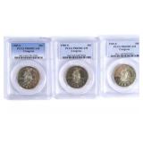 (3) 1989-S Congress Proof Half Dollar Coins