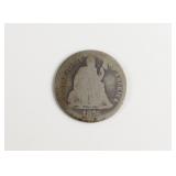 1876-CC Seated Liberty Dime