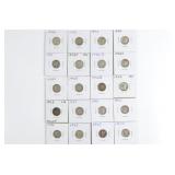 20 Mercury Dimes