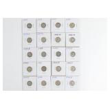 20 Mercury Dimes