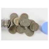(40) UNC-like Jefferson Nickels from 1962