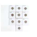 (10) Barber Dimes