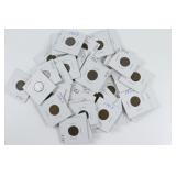 (40) Indian Head Cents. 1900-1904