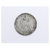 1887 Seated Liberty Dime