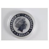 2017 Australia Silver One Dollar KOOKABURRA