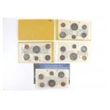 (5) Canadian Mint Sets. 1968, 70, 71, 72, & 73
