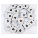 80+/- Lincoln Wheat cents. 1940s