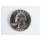 1962 Washington Quarter