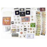 "JACKPOT" Lot of Dozens of Collectible Coins