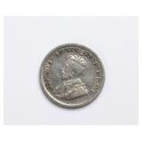 1920 Canadian Five Cent Silver