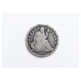 1838 Seated Liberty Dime