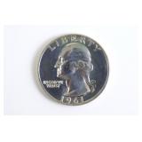 1961 Proof Washington Quarter