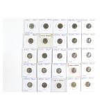 25 Roosevelt Proof anD UNC Dimes