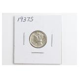 1937-S Mercury Dime