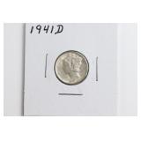1941-D Mercury Dime